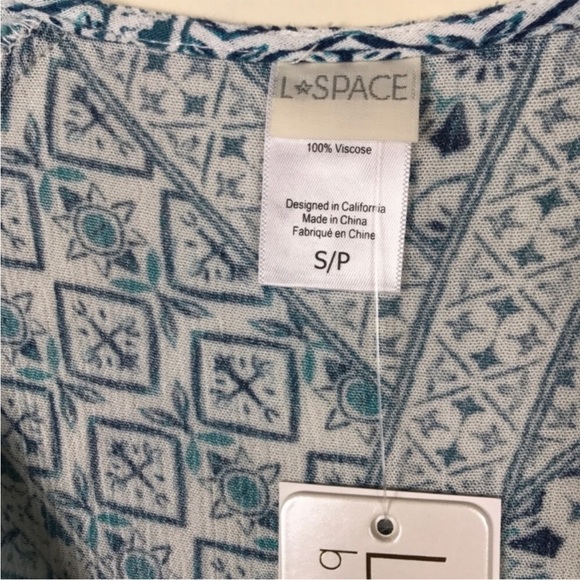 L*Space Small Aubrey Romper Bohemian Patchwork Boho - Picture 6 of 9